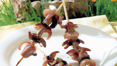 Brochettes de cuisse de grenouilles