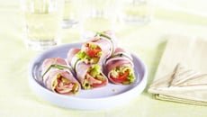 Petits rouleaux de jambon