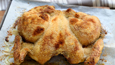 Poulet à l'américaine (butterfly chicken)