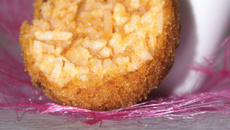 Croquette de riz à la mozzarella