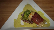 Merlu aux courgettes