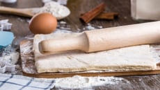 Pâte feuilletée très légère