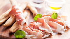 Gressins au jambon de parme