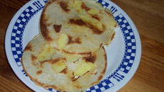 Mini crêpes aux pommes