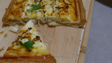 Tarte aux quatre fromages