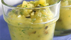 Purée de pomme de terre en verrines