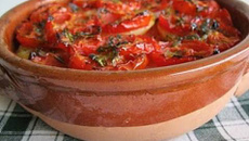 Tarte salée aux tomates et pommes de terre