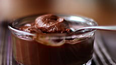 Crème au chocolat comme une danette