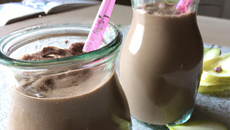 Smoothie poire choco