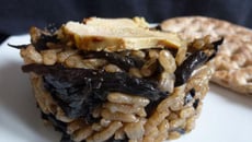 Risotto aux cèpes et au foie gras