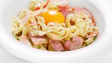 Tagliatelles à la carbonara au thermomix