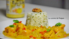 Poulet au pesto jaune