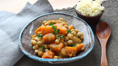 Couscous de légumes et pois chiches au Cuisine Companion