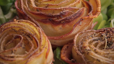 Roses de pommes de terre