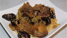 Tajine d'agneau du Limousin aux pruneaux