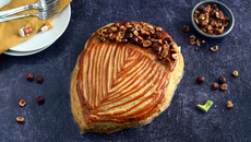 Galette des rois en forme de noisette