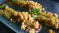 Couteaux en Beurre de Légumes et leur Pop-Corn de Quinoa