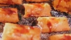 Rouleaux craquants aux amandes et au miel