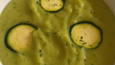 Velouté de courgettes économique