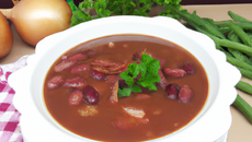 Soupe aux haricots rouges