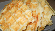 Gaufres au maroilles maison