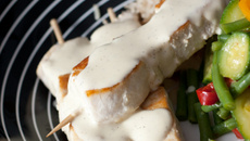 Brochettes d'espadon à la vanille