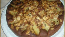 Gâteau fondant poires & amandes