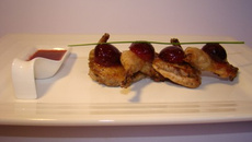 Caille aux cerises