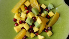 Salade de fruits à la grenade