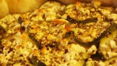 Tarte courgettes / feta