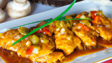 escalopes de poulet orientale