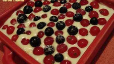 Tiramisu aux groseilles et cassis