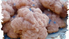 Rochers Coco aux biscuits roses