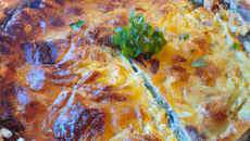 Quiche à la parmesane