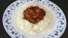 Curry d'aubergine