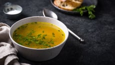 Potage de carottes et céleri rave
