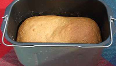 Brioche à la machine à pain