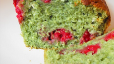 Cake pistache & framboise