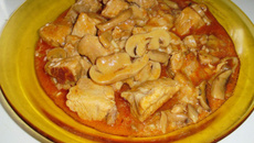 Mijoté de veau marengo