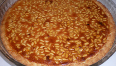 Ma merveilleuse tarte aux amandes et pignons