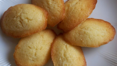 Madeleines au thé et au miel