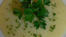 Veloute de poire au cresson