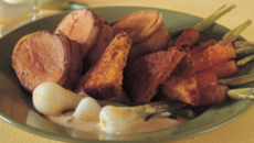 Noisettes d'agneau au pain d'épices