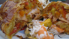 Feuilleté au saumon