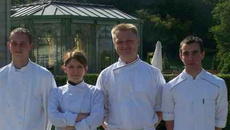 Pain aux oignons et vin rouge