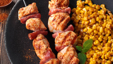 Brochettes de poulet façon Tex-Mex et maïs doux