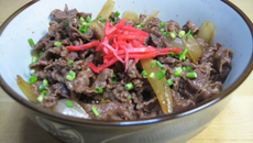 Gyuudon - plat traditionnel japonais