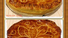 Galette des rois à la frangipane rapide