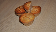 Muffins fondants pomme cannelle