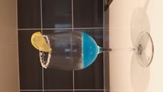 Cocktail Blue lagoon